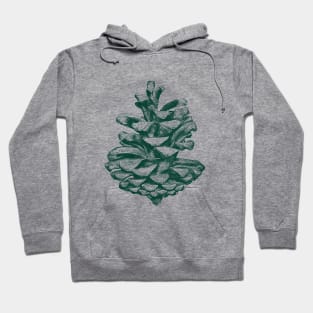 Green pine cone Hoodie